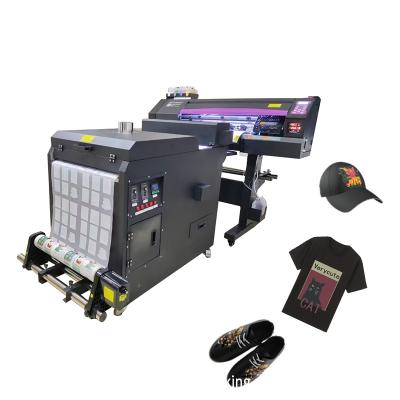 China T-shirt printing 62cm dtf printer four i3200 printhead without shaker for T-shirt printing for sale