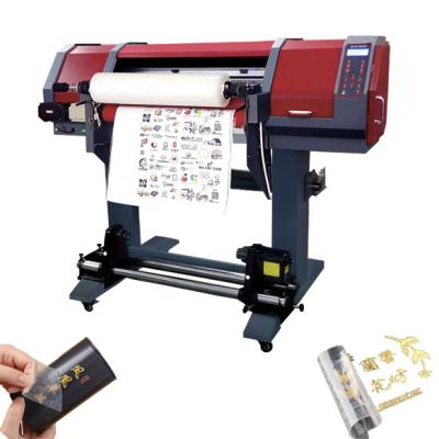 China Garment Shops 60cm Roll to Roll UV DTF Printer With B film function For Sticker Label Packaging Gift Box for sale