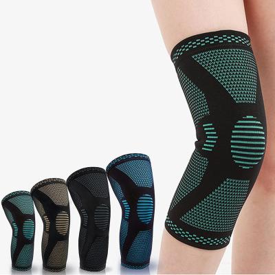 China Fashion Knee Brace Immobilize Gym Elastic Gear Knee Support Fitness Sports Knee Pad Running Basketball Volleyball Tennis Knee Protector for sale