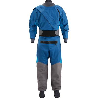 China Kayaking Dry Suits Breathable 3-Layer Polyester Waterproof Packing Diving Suit For Men's Expedition Paddling Fishing Carry for sale