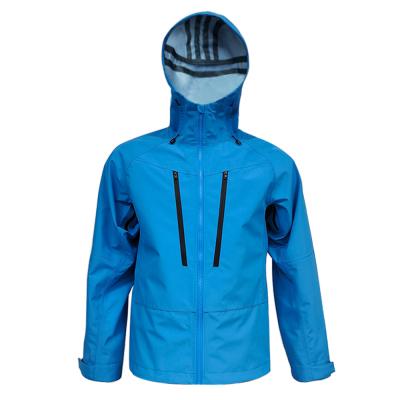 China 2022 Customs Polyester Breathable Outdoor Waterproof Zipper Anorak Outdoor Fishing Hiking Camping Jacket for sale