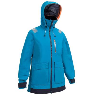 China 2021 Latest Waterproof Sailing Custom Color and Size 100% Polyester MOQ 1 to 3 Layers Waterproof Breathable Jacket for sale