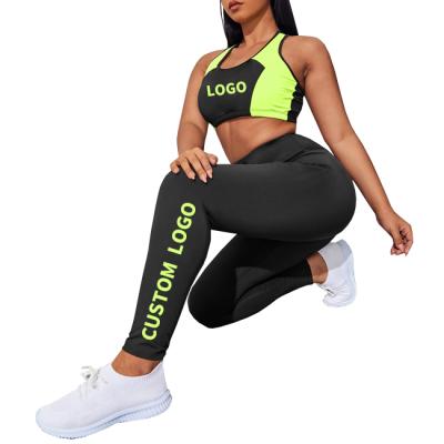 China 2021 New Breathable Hot Sale Yoga Set Sports Bras For Women Fitness Yoga Legging Sets Yoga Equipment for sale