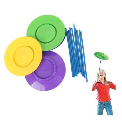 China Grasping/Movement Ability Developing Dishes 6Piece Rotating Disco Boomerang Disco Volador Flying Disc Juggling Acrobatic Kids Toys Boys Girls Adults for sale