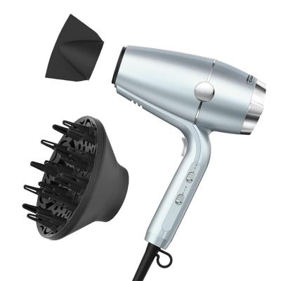 China Hot Selling Professional Plastic 2000w Hair Dryer Convenient Foldable With Stand for sale