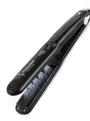 China Fashion Logo Bling Irons Custom Made 2 in 1 New Flat Curler Iron Private Label Hair Straightener with Cheap Price for sale