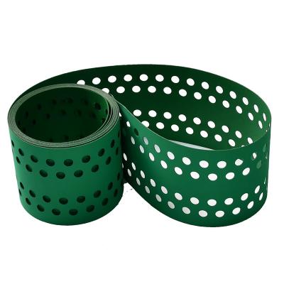 China Transfer product use chip nylon base band flat belt with holes. Suction conveyor belt. high-speed transmission machine flat belts for sale