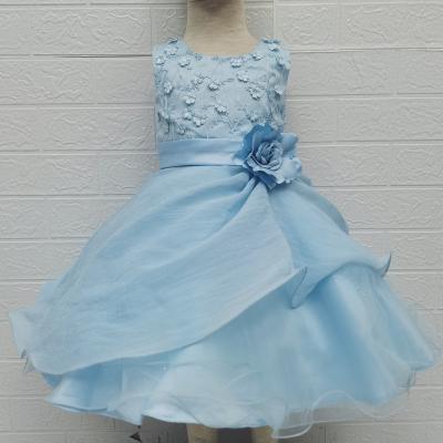 China Wholesale Washable In The Running Lush Skirt Princess Dress With Flowers Dance Costume Birthday Gift Bridesmaid Dress for sale