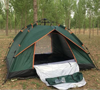 China Durable Outdoor Waterproof Lightweight Family Automatic Camping Tent For 3-4 Person for sale