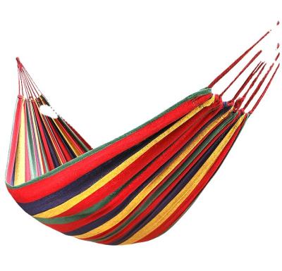 China Super Comfortable Custom Hanging Swing Hammock Chair , Big Size Canvas Hammock Chair for sale