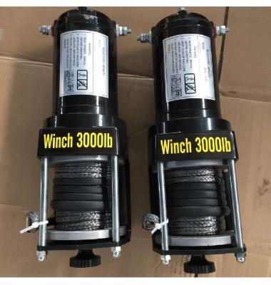 China ATV/UTV/ATV 4X4 SELF WINCH CAR 12v Electric WINCH 6000LBS for sale