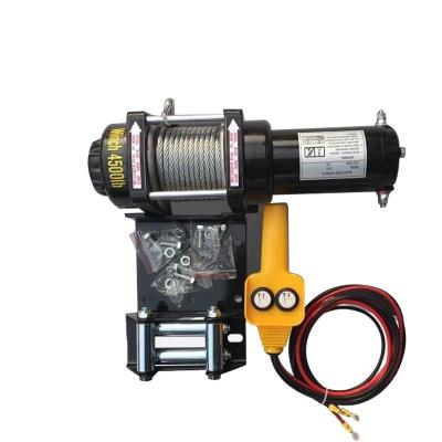 China ATV/UTV Factory Supply Car 12V Automatic Electric Winch 2000 lbs-12000 lbs for sale