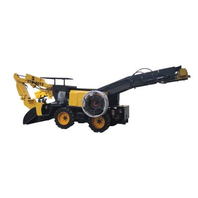 China Construction worksÂ   Small Underground Tunnel Rock Loader Mucking Loader Unloading Machine for sale