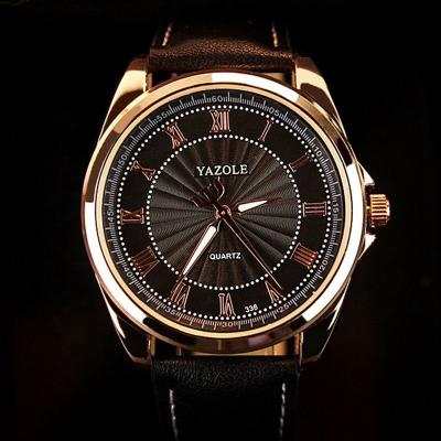 China Non-Specific YAZOLE 336 Watches Roman Scale Male Quartz Business Top Brand Luxury Men's Watch Men's Relojes Clock for sale