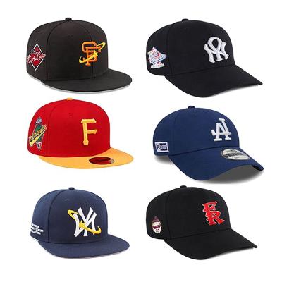 China COMMON Wholesale Unisex Sports Baseball Cap Supplier Logo Baseball Cap Hat Custom Cotton Embroidery Gorras for sale