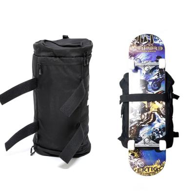 China NATIONAL Men and Women Large Capacity Double Shoulder Boarding Luggage Bags Portable Sports Fitness Skateboard Bags Travel Duffel Bag for sale