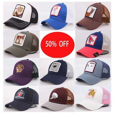 China Wholesale JOINT Custom Cartoon Baseball Trucker Sports Hats Hip Hop Mesh Men Trucker Hat Gorras for sale