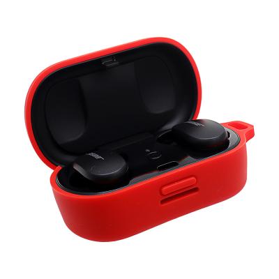 China Washable Protective Case Anti-dust&Anti-lost Protective Charging Directly Soft Silicone Case For Bose QuietComfort Noise Canceling Earbuds for sale