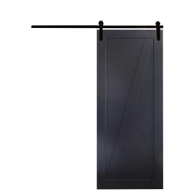 China Sliding European Style Solid Wood High Quality Interior Sliding Barn Door for sale