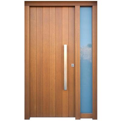 China Hot Sales Waterproof Exterior Pivot Door Solid Modern Main Door Designs Pivot Front Door for sale