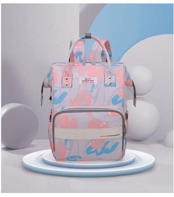 China Wholesale Water Resistant Waterproof Travel Diaper Maternity Backpack Bags Multifunctional Large Diaper Backpack Bag Baby Diaper Bag For Mothers for sale