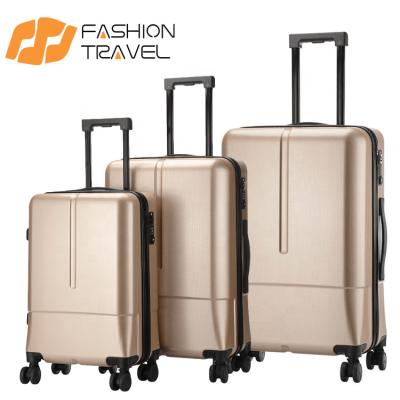 China 2020 New Design Fashionable Luggage ABS+ PC Suitcase TSA Lock Travel Luggage Set 20inch for sale