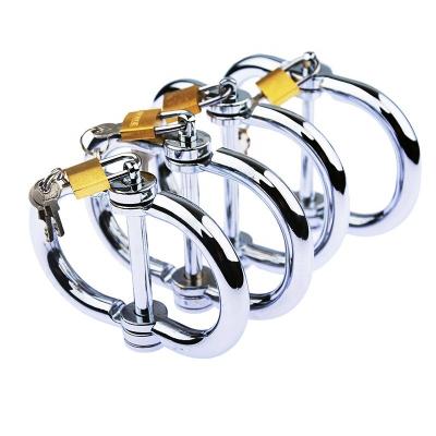 China Bondage Restraints Iron Chain Steel Handcuff Wholesale Sex Equipment With Double Offer Lock, Metal Hand Cuffs For Sex for sale