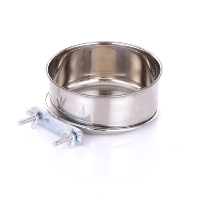 China New Design Automatic Sustainable Rounded Stainless Steel Dog Bowl for sale