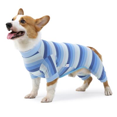 China New Viable Comfortable Dog Pet Clothes Autumn And Winter Warm Clothes Quadruped Pajamas for sale