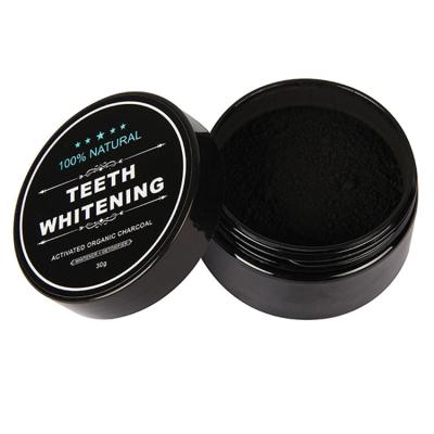 China Personal Organic Teeth Whitening Powder Logo Mint Activated Charcoal Private Teeth Whitening Charcoal Powder for sale