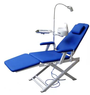 China Sector New Arrival Dental Chair Dental Mobile Unit Luxury Folding Portable Dental Chair for sale