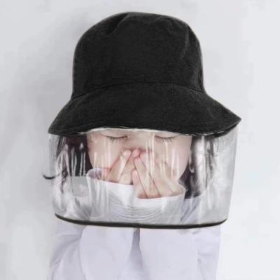 China Custom Character AGRADECIDO Children Fisherman Hat Summer Face Shield Bucket Hats Kids Child for sale