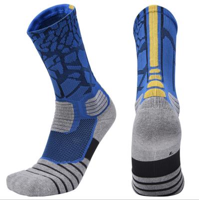 China AGRADECIDO Viable High Quality Mens Custom Basketball Socks Terry Stockings Athletic Sport Socks for sale