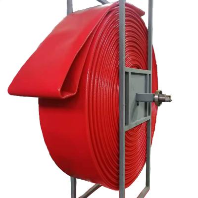 China Wear Resistance Professional Custom Design Durable Fire Material Tpu Pump Water Hose Reels for sale