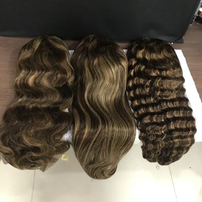 China 100% Virgin Brazilian Human Hair Wig Color Body Wave Best Quality Hot Sales Human Hair Wigs for sale