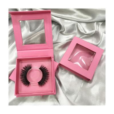 China Thick Eyelashes 25 mm 3d Mink Eyelash With Magnetic Box Mink Eyelashes Vendor for sale