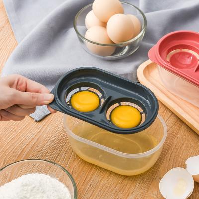 China Wholesale Viable White Egg Yolk Separator For Cooking Baker Tool Kitchen Egg Size Filter Yolk White Separator Separates Tool for sale