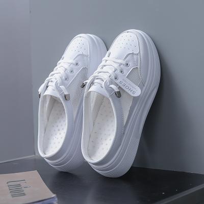 China Cushioning 8806 To Customize Your Own OEM High Quality White Plain Women's Slip On Sneakers for sale