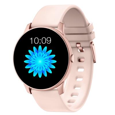 China MP3 Playback Amazon Watch KW19 Smart Women Heart Rate Monitor Blood Pressure Men Sport Smartwatch Fitness Tracker Connect Android IOS Phone for sale