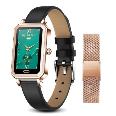 China MP3 Playback HT2 Smart Watch Women IP68 Heart Rate Monitor Blood Pressure Remote Camera Wristband Lady Waterproof Smartwatch For Android IOS for sale