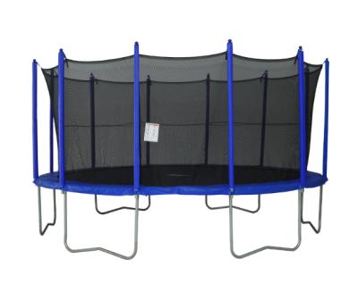 China With Protective Net 16FT Round Trampoline With Inner Safety Net For Entertainment Trampoline Manufacturer Gym Rebounder for sale