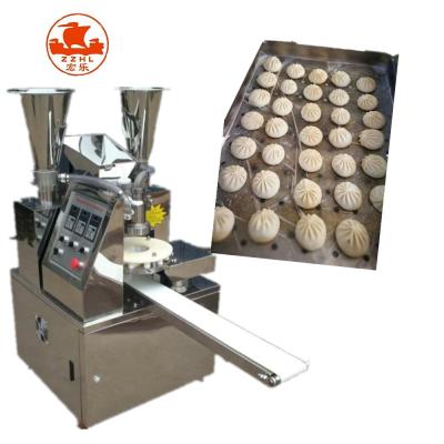 China Automatic Vegetable Stuffed Bun Machine Momo Bao Buns Making Machine Steamed Wonton Spring Bun Samosa Machine Small for sale