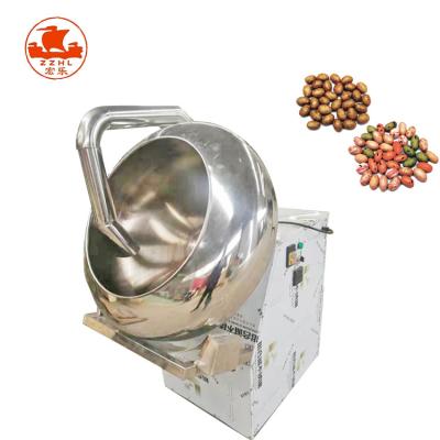 China Rounder Ball Product 300Mm 400Mm 600Mm Sugar Pan Chocolate Coating Machine Caramelized Nuts Machine for sale