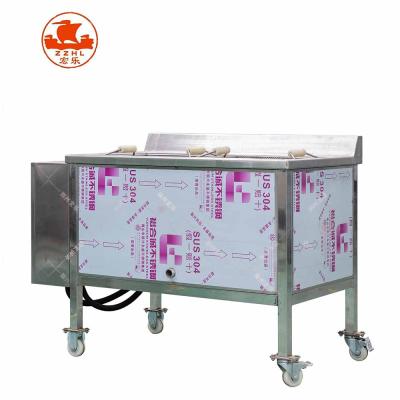 China Fried Chicken Machine Cut Industrial Deep Fryer Industrial Gas Big Frying Machine for sale