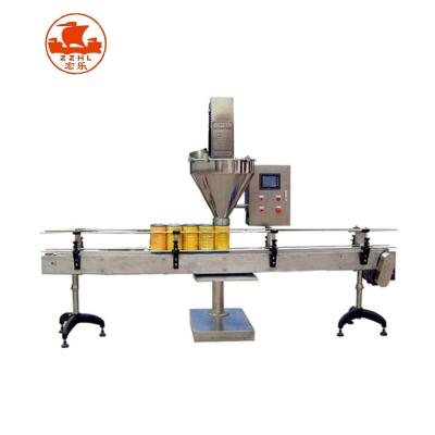 China High Efficient Packing Dry Food Spice Milk Powder Bottle Weighing Filling Machine Price for sale