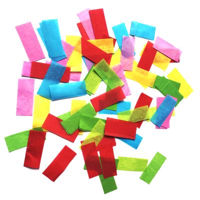 China Confetti Paper Bulk Colored Paper Snap Party Fire Resistant Paper for sale