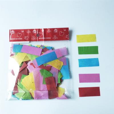 China Biodegradable Fire Retardant Paper Bulk Tissue Rice Paper Confetti for sale