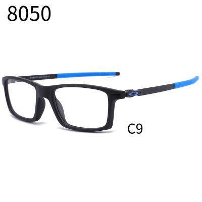 China Light Weight 8050 Quality Glasses Frames Support High Tools Sports Adult Fashionable Women Stain Glass Normal Quality Frames for sale