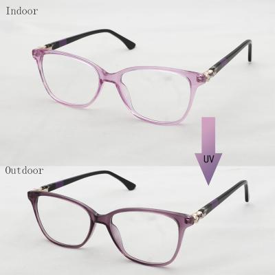 China Fashion Small Glass Square Transparent Frame Women Acetate Material Glasses for sale