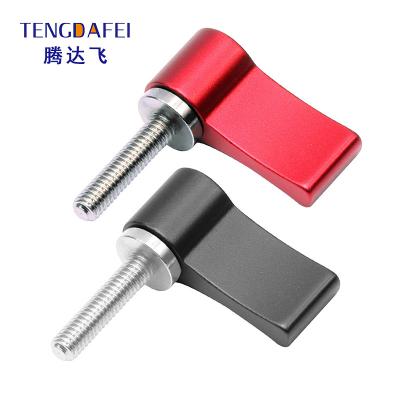 China Custom Aluminum Alloy Aluminum Alloy Thumb Adjustable Screw Sports Camera Photographic Equipment L-Shaped Hand Tight Screw M4 M5 M6 for sale